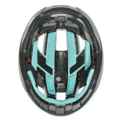Kask rowerowy Uvex Rise cc turkusowo-czarny