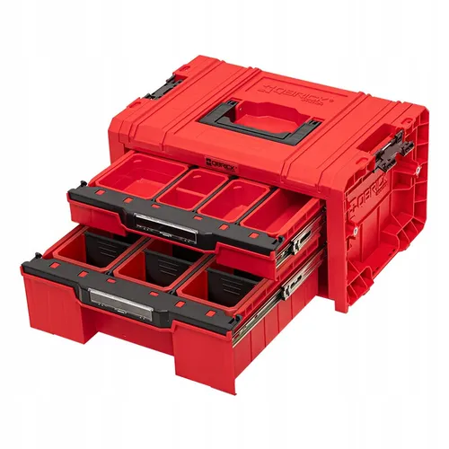 Skrzynia na narzędzia QBRICK Drawer Workshop Set 4 Pro Red Ulta HD