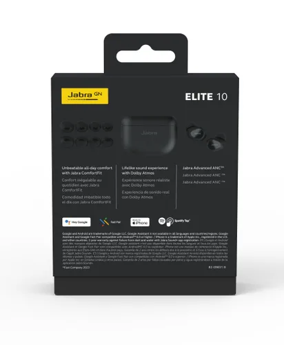 Słuchawki bezprzewodowe Jabra Elite 10 Dokanałowe Bluetooth 5.3 Kremowy