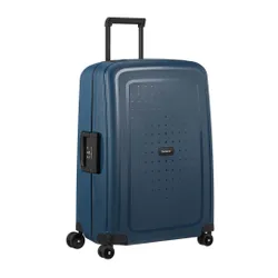 Средний чемодан Samsonite S'Cure Eco-темно-синий