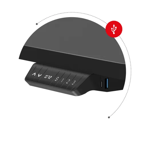 Huzaro Hero 9.5 Black (elektryczna regulacja)