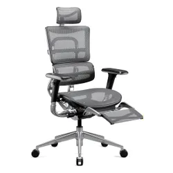 Fotel DIABLO CHAIRS V-Master Czarno-szary
