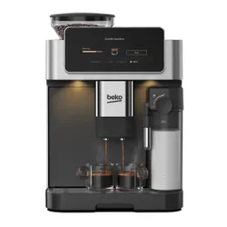 Ekspres BEKO CaffeExperto CEG8564X 50 programów ColdBrew Kawy mrożone 19 bar Stalowy młynek Zdalne sterowanie Inox
