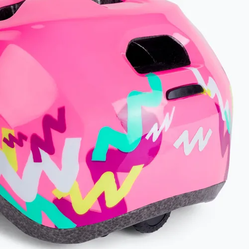 Kask rowerowy dziecięcy Kellys Zigzag 022 pink
