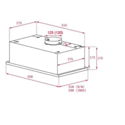 Okap Teka GFG2 Inox Srebrny