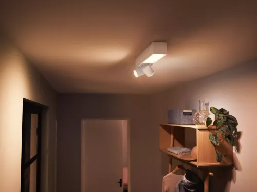 Oświetlenie punktowe Philips Hue White and Color Ambiance Centris 2 Biały