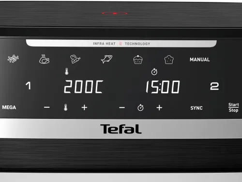 Air fryer Tefal Ever Fry Dual Flex EY9278 2700W 9l Aplikacja mobilna