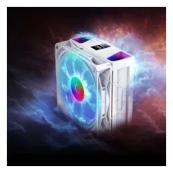 Chłodzenie Rampage Octagon C70 ARGB Infinity PWM Biały