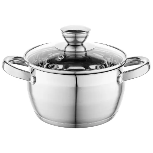 Garnek ze stali nierdzewnej z pokrywką FLORINA OLIVER 2,5 l