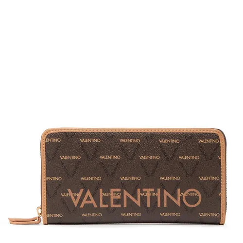 Большой женский кошелек Valentino Liuto Vps3kg155 Cuoio / многоцветный