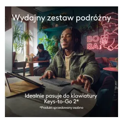 Myszka Logitech Mobi Fold Grafitowy