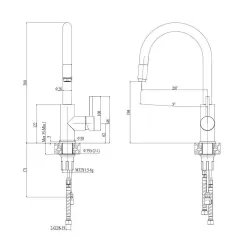 Bateria Alveus Delos 1129021 Chrom Stal szlachetna