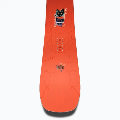 Deska snowboardowa damska Jones Rally Cat W red