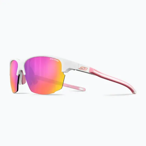 Солнцезащитные очки Julbo Split Spectron матовые белые/светло-розовые