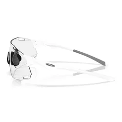 Okulary przeciwsłoneczne Oakley Cybr Dyno matte white/clear to black iridium photochromic