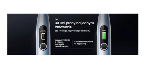 Szczoteczka soniczna OCLEAN X Pro Digital Srebrny + Etui