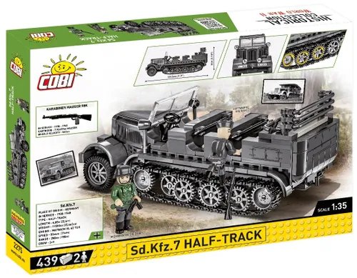 Конструктор COBI Historical Collection Sd.Kfz. 7 Half-Track