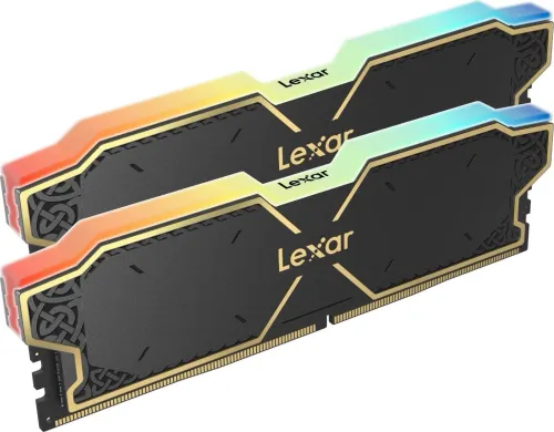 Pamięć RAM Lexar Thor RGB DDR5 32GB (2 x 16GB) 6000 CL38 Czarny