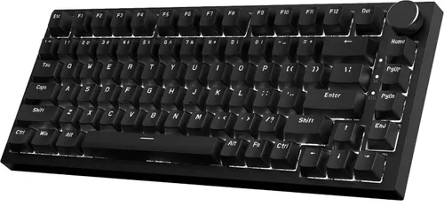 Klawiatura mechaniczna przewodowa Ajazz AK820 Red Switch czarna