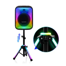 Power Audio Musicmate MM-SC1000 PartyPowerX 400W Bluetooth Radio FM Czarny