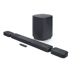 Soundbar JBL BAR 1000 MkII Czarny 7.1.4-kanałowy, Bezprzewodowy Subwoofer, 4K, Dolby Atmos, HDMI eARC, DTS:x, MultiBeam™ 3.0