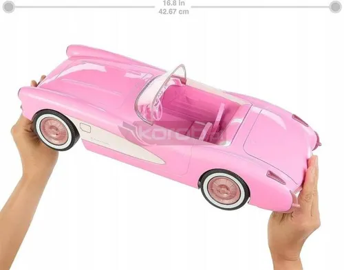 LALKA BARBIE FILMOWE AUTO HOT WHEELS CORVETTE samochód zdalnie sterowany RC HPW40