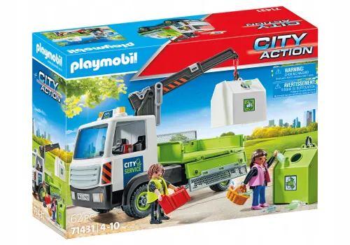 Playmobil 71431 Грузовик Со Стеклянными Контейнерами