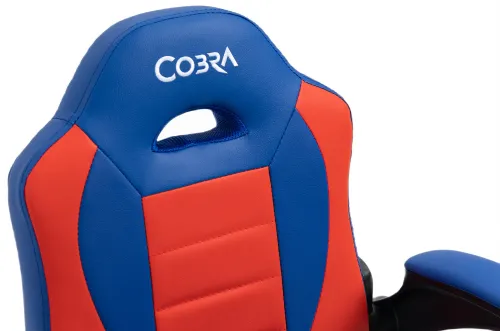 Fotel COBRA Junior Pro Czerwono-niebieski