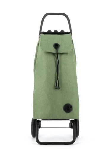 Coș de cumpărături pliabil cu 2 roți Rolser and-MAX TWEED-green