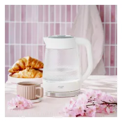 ADLER AD 1306 1,8 l - czajnik elektryczny bezprzewodowy szklany