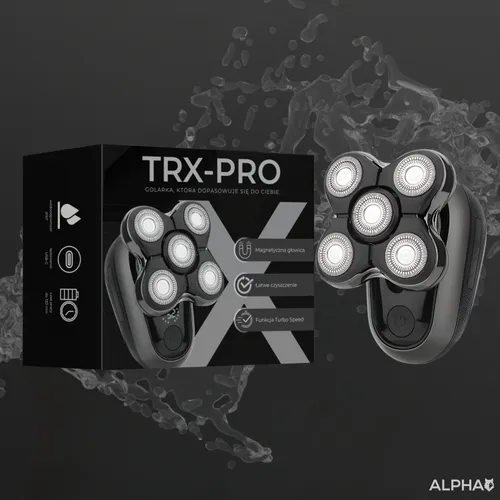 Golarka ALPHA Trx-Pro Na mokro i sucho