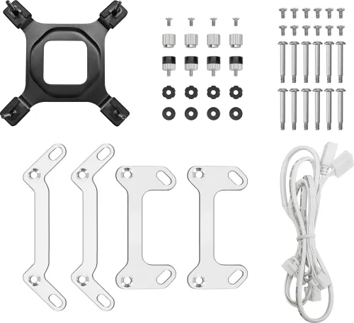 Chłodzenie DeepCool Mystique 360 WH ARGB Biały