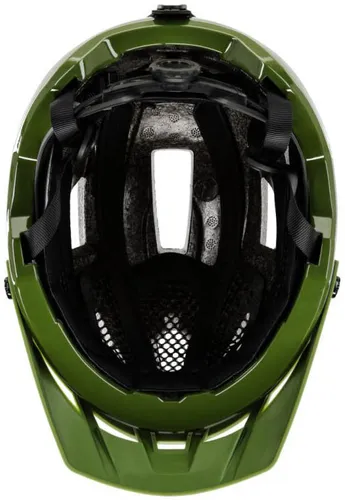 Kask rowerowy KROSS Adventuro Pro Szaro-zielony MTB (rozmiar M)