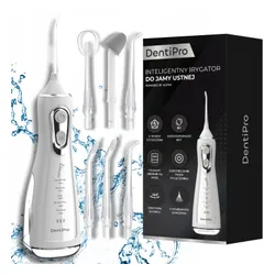 Irygator do zębów ALPHA DentiPro SWF-01 Biały