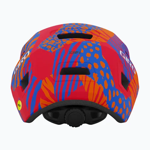 Kask rowerowy dziecięcy Giro Scamp II Jr matte red animal