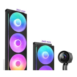 Chłodzenie wodne NZXT Kraken Plus 360 RGB Czarny