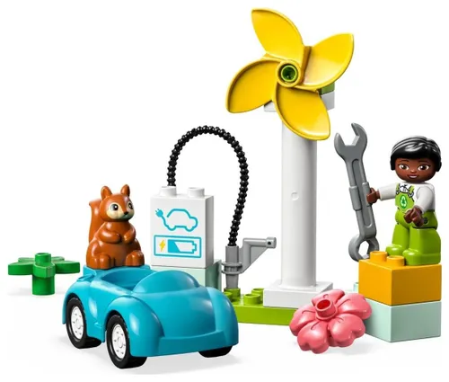 LEGO Duplo 10985 Ветряная турбина и электромобиль