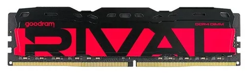 GOODRAM Rival Radiant 8GB [1x8GB 3200MHz DDR4 CL16 DIMM] czerwona