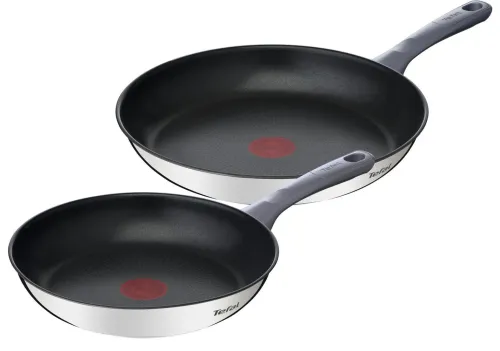 Zestaw patelni Tefal Daily Cook G7132S55 Indukcja Tytanowa 24cm, 28cm