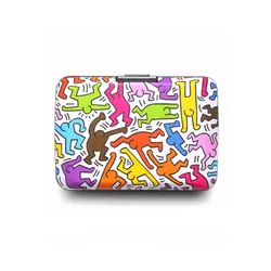 Алюминиевый кошелек Ogon Designs Stockholm V2 - цвет Keith Haring