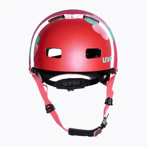 Kask dziecięcy UVEX Kid 3 pink flower