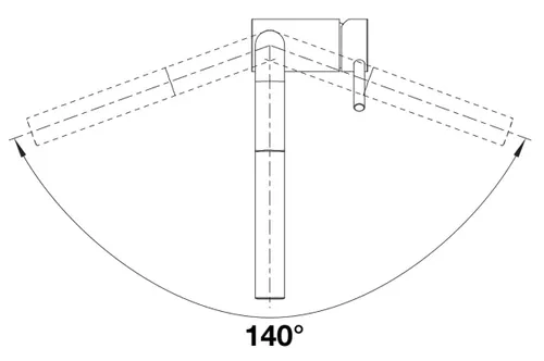 Bateria BLANCO Linus-S 512402 Chrom