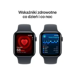 Apple Watch SE 2gen GPS 44mm koperta z aluminium (północ) + pasek sportowy rozmiar S/M (północ) (CPO)
