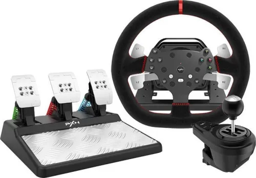 Kierownica PXN V10 z pedałami do PC, PS4, PS3, Xbox, Switch