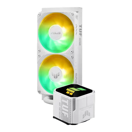 Chłodzenie ASUS TUF Gaming LC III 240 ARGB White Edition Biały