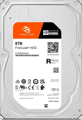 Dysk Seagate FireCuda HDD 8TB 3.5" SATA III (ST8000DXA01)