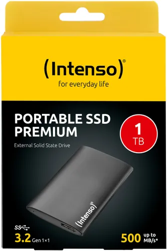 Dysk INTENSO Premium 1TB SSD Czarny