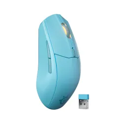 Myszka gamingowa SteelSeries Rival 3 Wireless Gen 2 Turkusowy