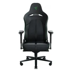 Fotel Razer Enki Gamingowy do 136kg Skóra ECO Czarno-zielony