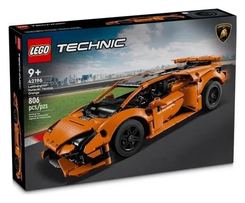 Конструктор LEGO Technic оранжевый Lamborghini Huracán Tecnica 42196